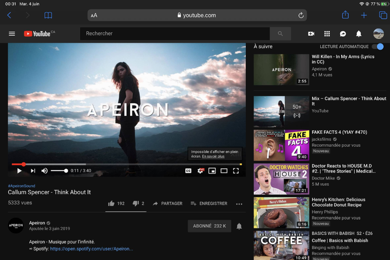 Lỗi YouTube không tương thích iPad (5)