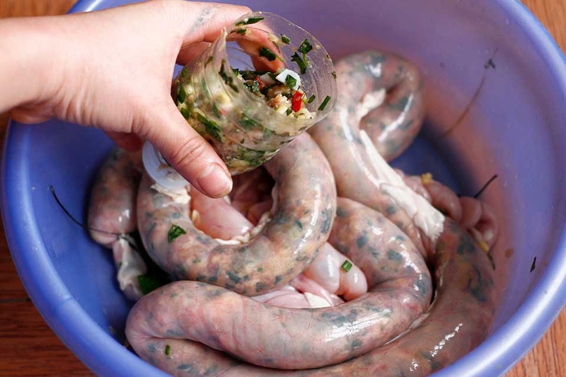 Cách làm lòng non dồi sụn - 03