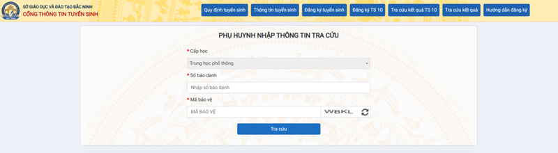 Cách tra cứu điểm thi vào THPT Bắc Ninh 2025 - 2026
