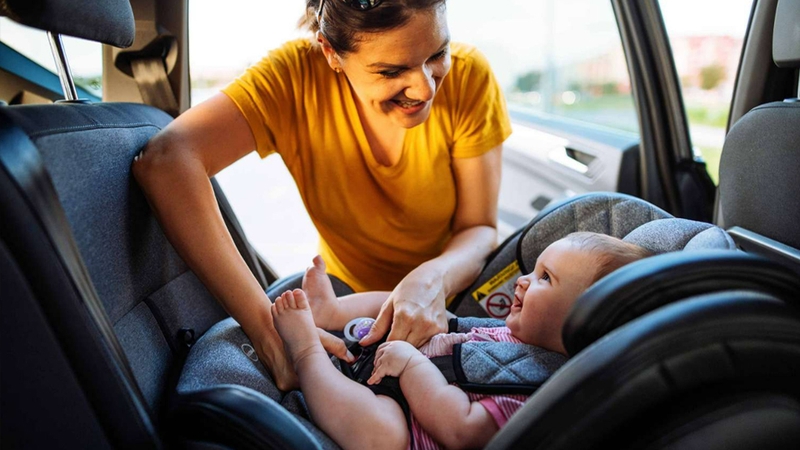Luật mới về ghế ô tô cho bé được đề cập trong Nghị định 168