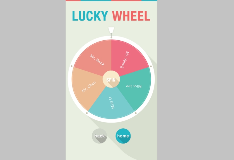 Lucky Wheel Lucky Draw 6