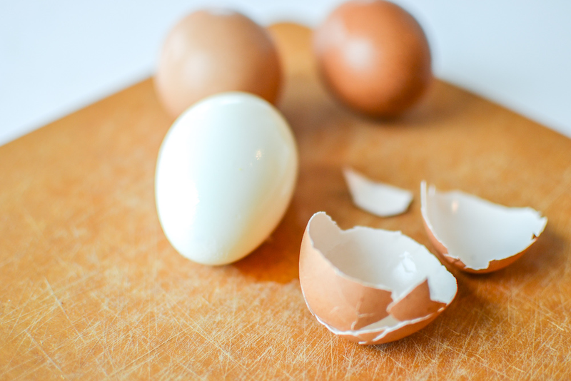 Dễ bóc vỏ trứng hơn