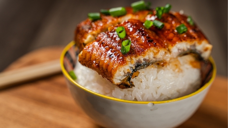 lươn chiên sốt teriyaki 6