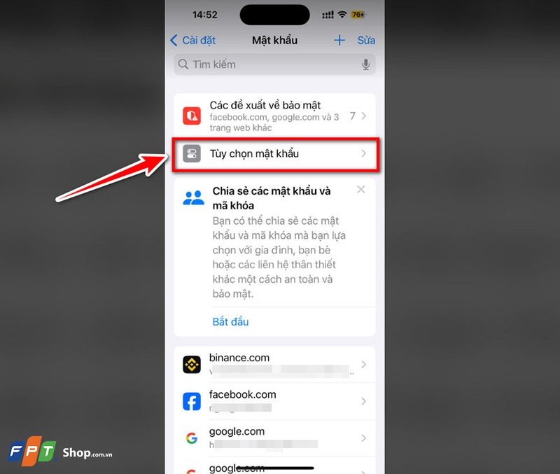 Lưu mật khẩu trên iPhone - 10