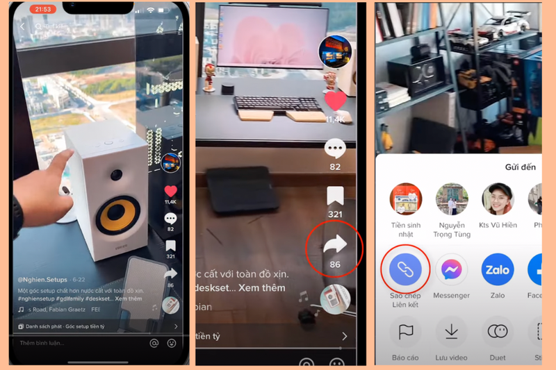 lưu video TikTok không dính ID (2)
