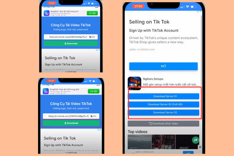 lưu video TikTok không dính ID (4)
