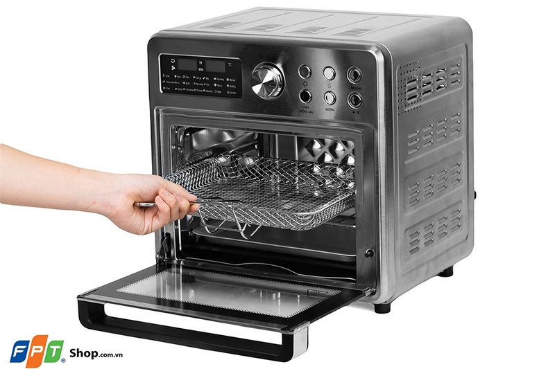 lưu ý dùng nồi chiên không dầu an toàn, tránh bị điện giật (Hình 2)