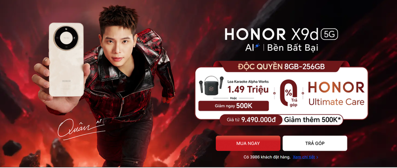 Điện thoại HONOR X9d