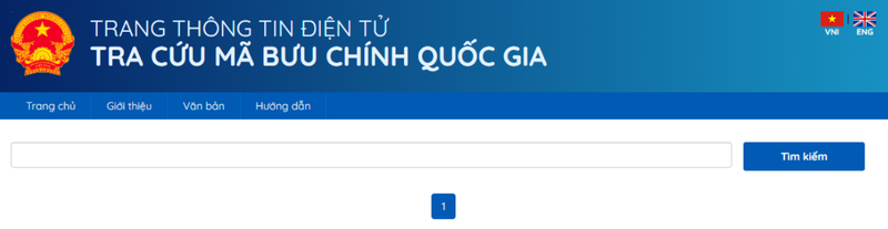 tra cứu mã bưu chính Quảng Ninh 1