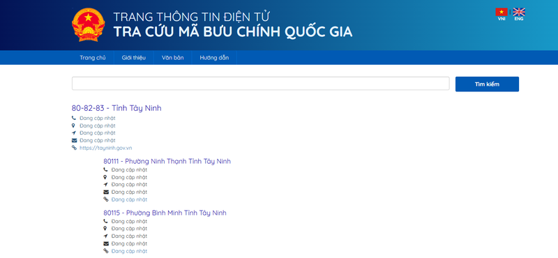 Hướng dẫn cách tra cứu mã ZIP Tây Ninh nhanh chóng