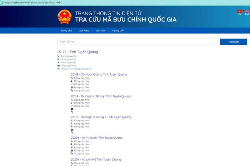 mã bưu chính Tuyên Quang 2026 (ảnh 5)
