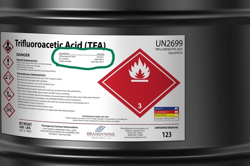 Mã CAS đối với hóa chất là gì?