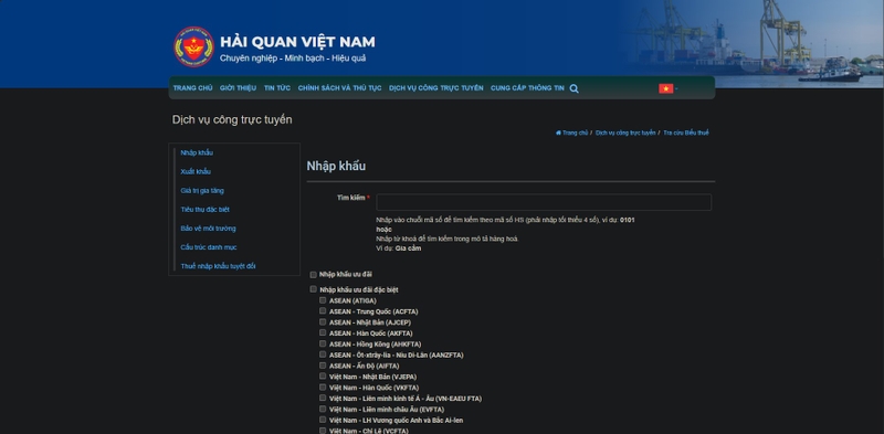 Truy cập trang web