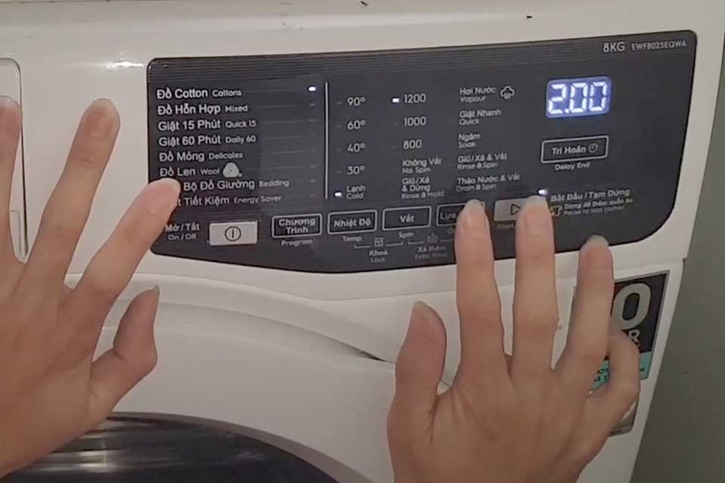 Mã lỗi máy giặt Electrolux - 06