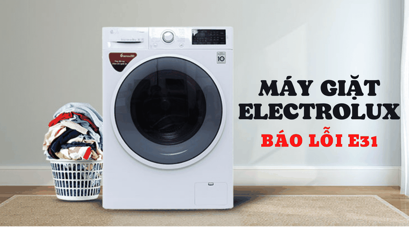 mã lỗi máy giặt Electrolux cửa ngang Inverter 3