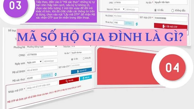 Khái niệm cơ bản về mã số hộ gia đình