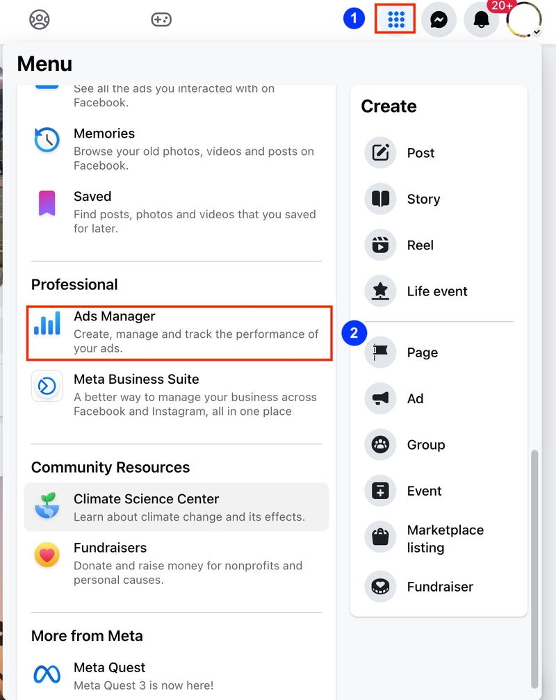 Mã tín dụng quảng cáo Facebook là gì 4