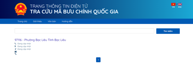 Kiểm tra tên đơn vị hành chính mới