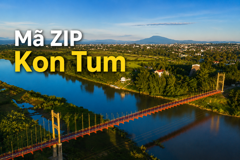 Mã ZIP Kon Tum là gì 1