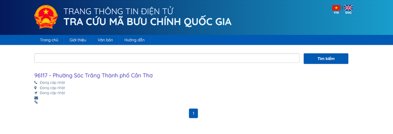 Nhập tên phường, xã