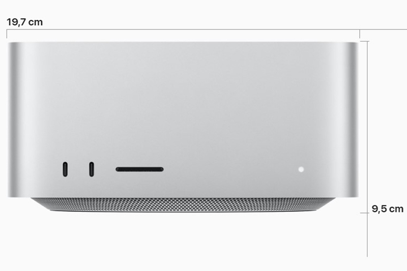  Mac Studio M3 Ultra kết nối toàn diện