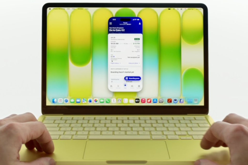 Macbook Neo đồng bộ mượt với iPhone