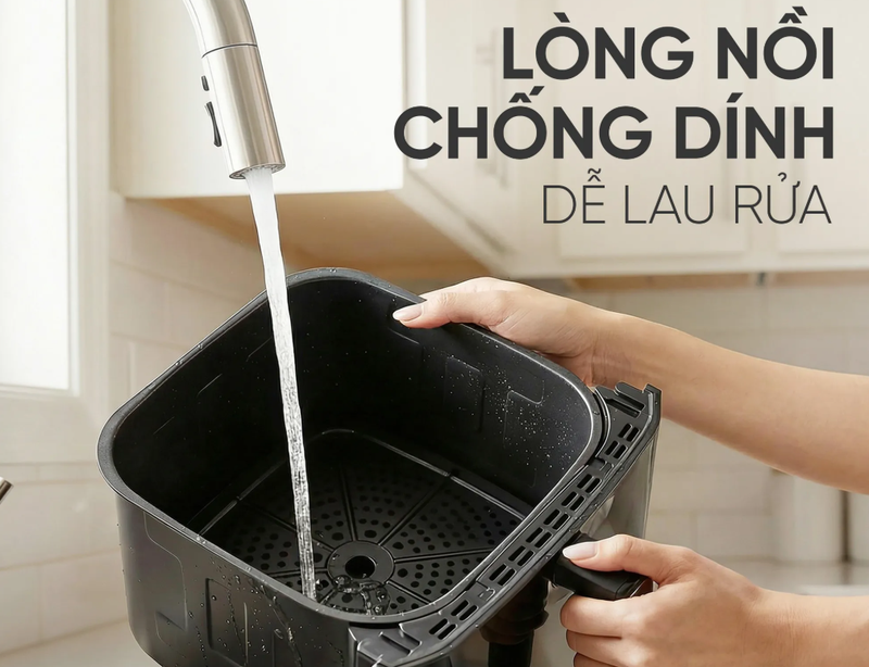 Nồi chiên không dầu điện tử Magic Eco 8 lít AC-162 - hình 7