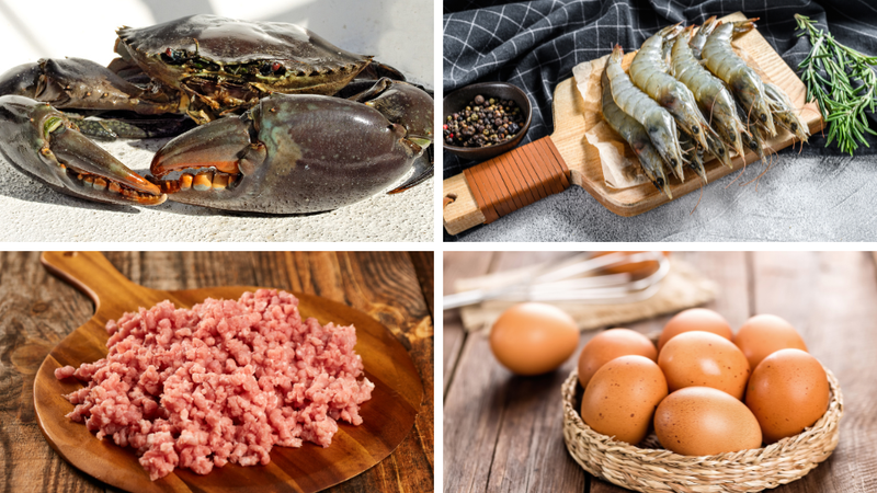 Mai cua nhồi thịt 1