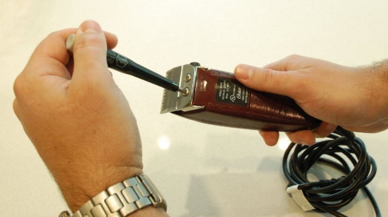 mài lưỡi tông đơ 2