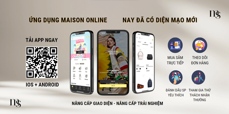 Giới thiệu ứng dụng Maison Online