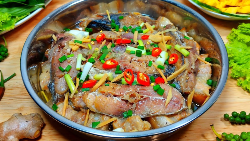 Mắm cá thu chưng 5