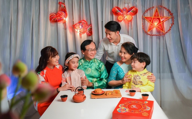 mâm cỗ trung thu ảnh 1