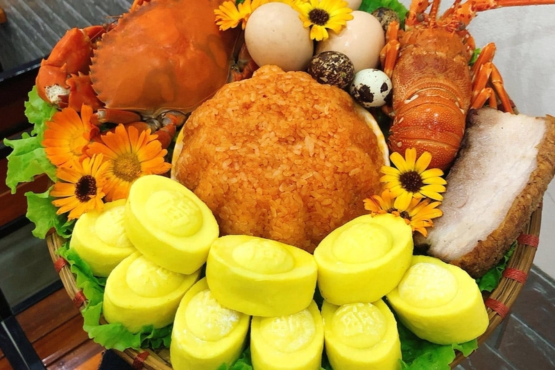 Mâm cúng Thần Tài 5