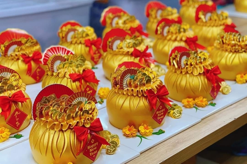 Mâm cúng Thần Tài 4