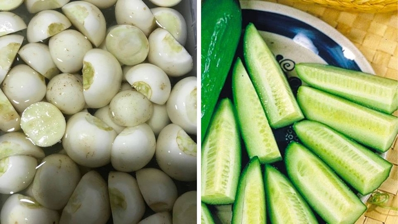 Bước 1: Sơ chế nguyên liệu