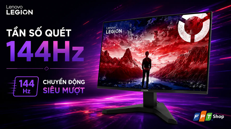 Màn hình Gaming Lenovo Legion R27s 27 inch Full HD/IPS/144 Hz