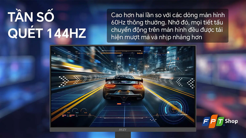 Màn hình MSI Pro MP273L E14 27 inch Full HD/IPS/144 Hz