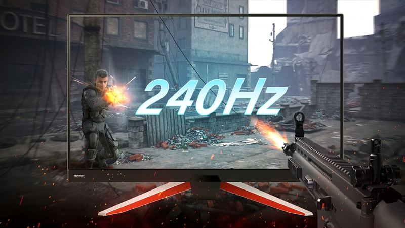 Tần số quét 240 Hz phù hợp với các tác vụ cần tốc độ phản hồi cực nhanh