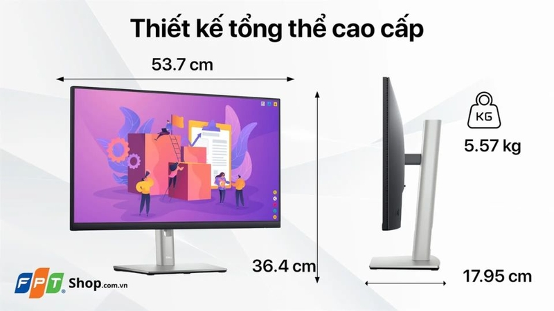 màn hình Dell P2422H 2