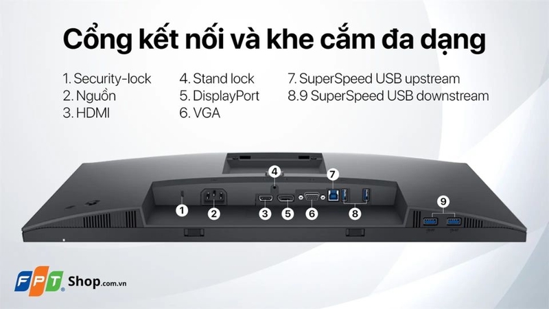 màn hình Dell P2422H 4