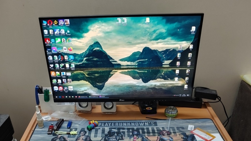 Màn hình Atas có thiết kế đẹp mắt và thời thượng