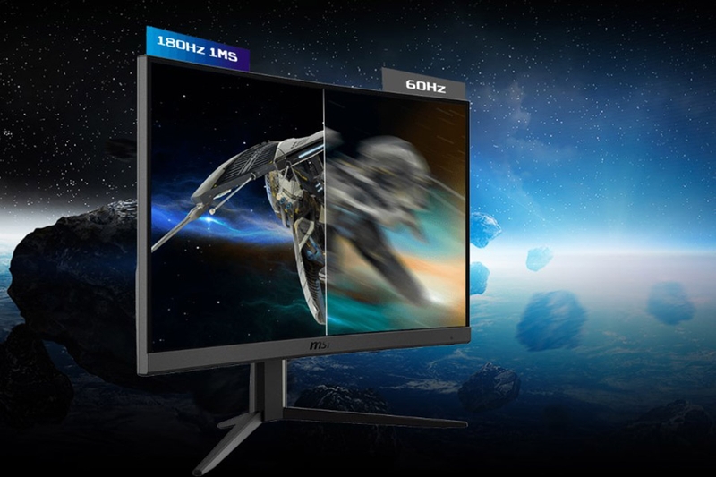 Màn hình Gaming MSI G24C4 E2 - Hình ảnh siêu mượt với 180Hz và 1ms