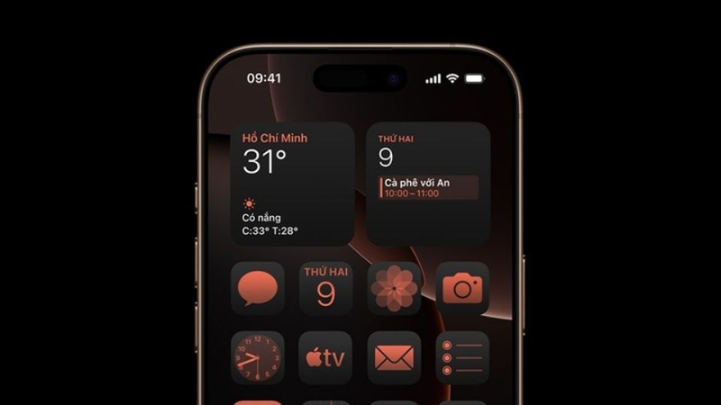 màn hình iPhone 16 Pro Max bị tối 3