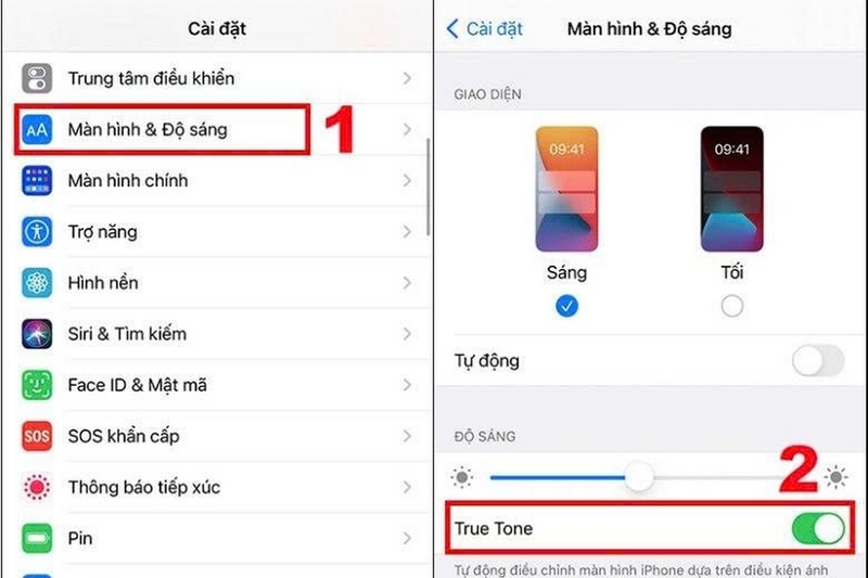 màn hình iPhone bị ám vàng ảnh 3