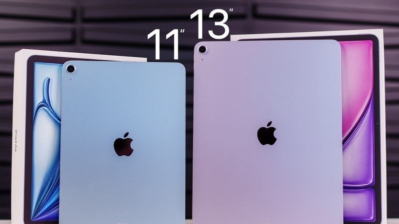 Nên chọn iPad Air M4 phiên bản 11 inch hay 13 inch?