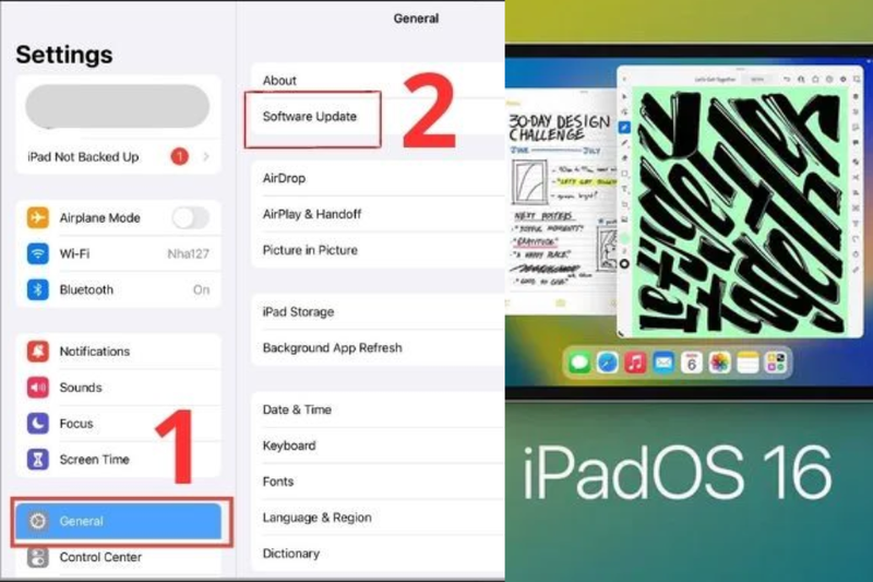 Màn hình iPad bị giật (7)