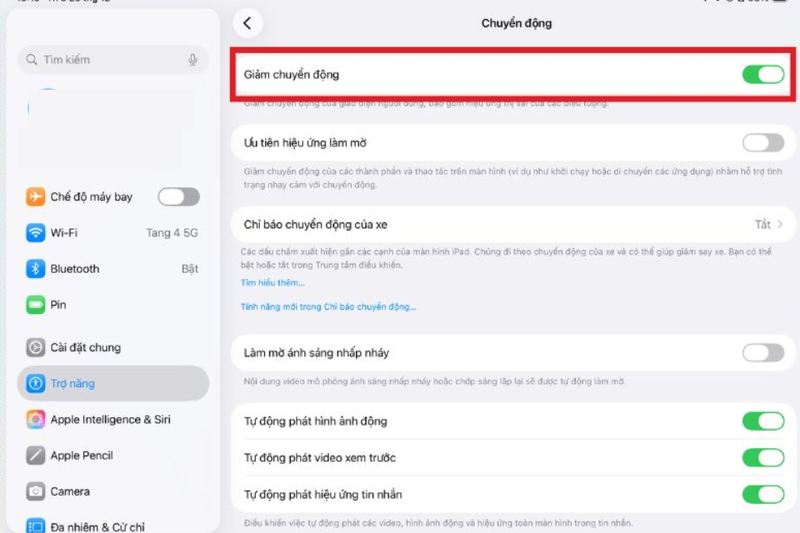 Màn hình iPad bị giật (8)