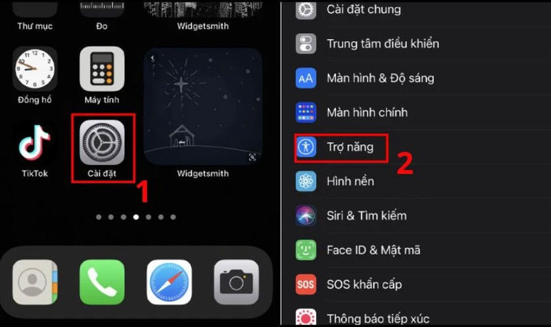 Màn hình iPhone bị ô vuông hình 2