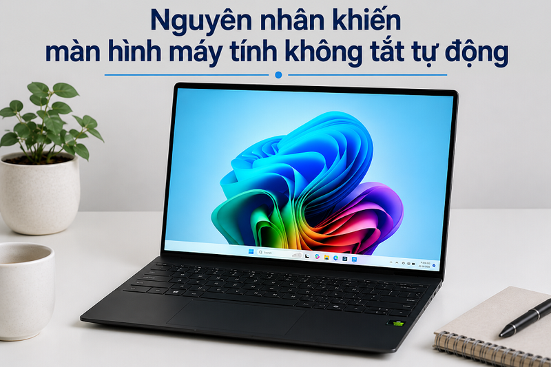 Nguyên nhân khiến màn hình máy tính không tắt tự động