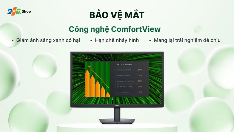 màn hình máy tính Dell cho văn phòng 2025 2